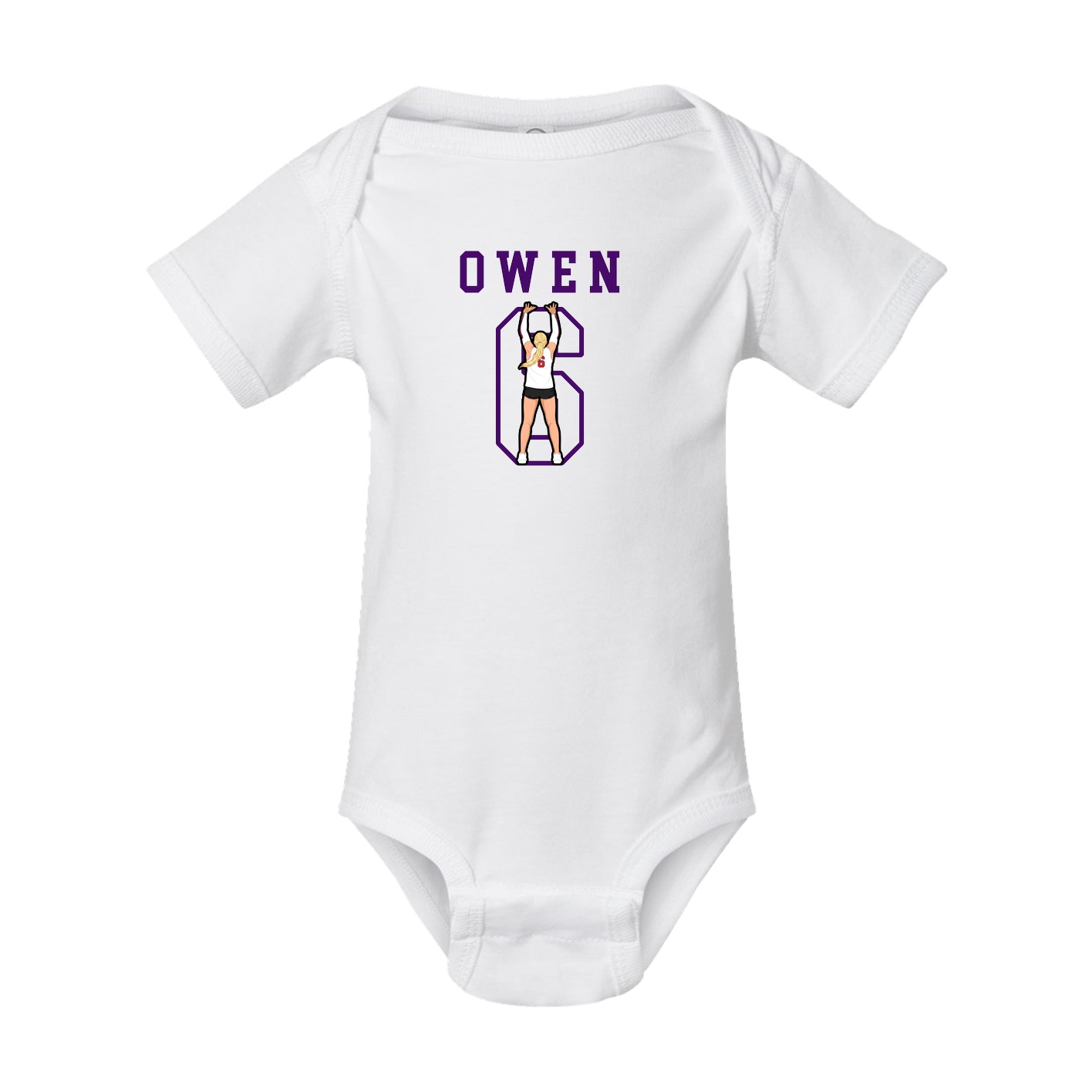 Baby Onesie — Shirsey in White