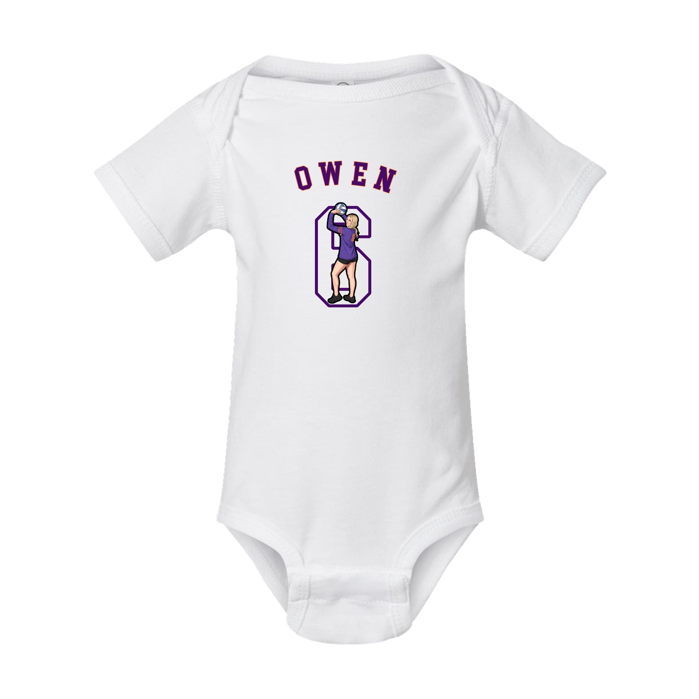 Baby Onesie — Shirsey Arch in White