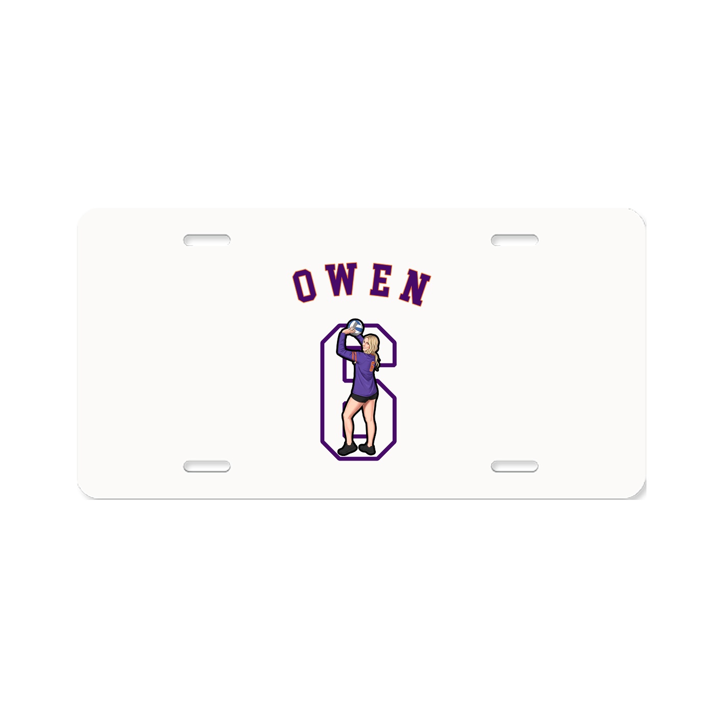 License Plate — Shirsey Arch in Classic