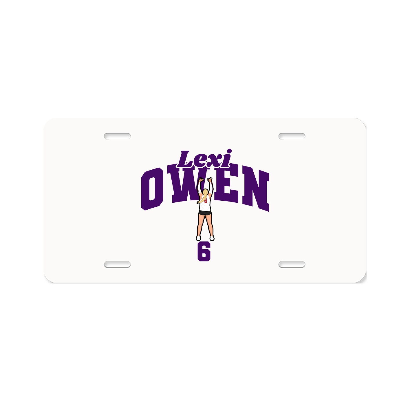 License Plate — Signature Arch in Classic