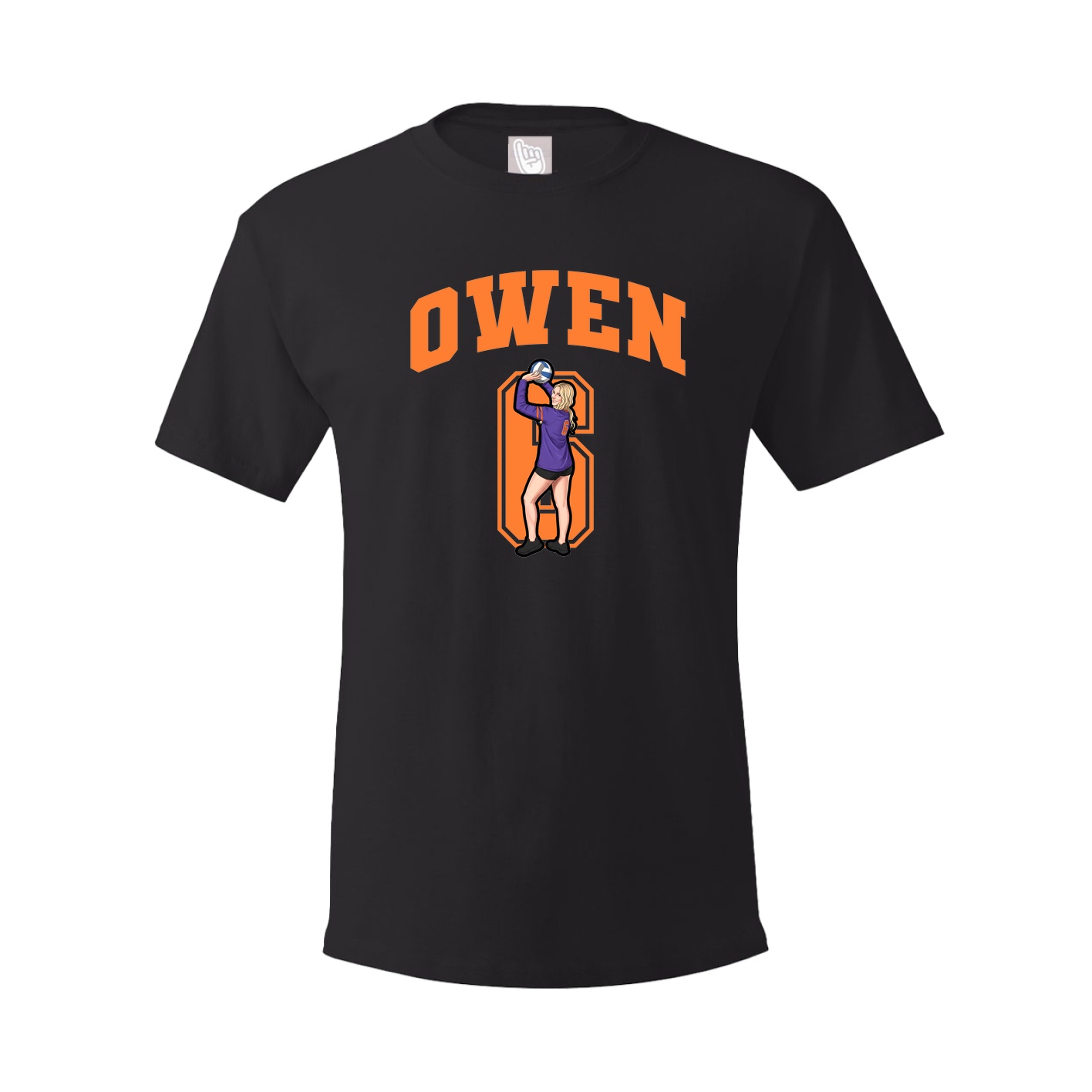 Tee — Number in Black