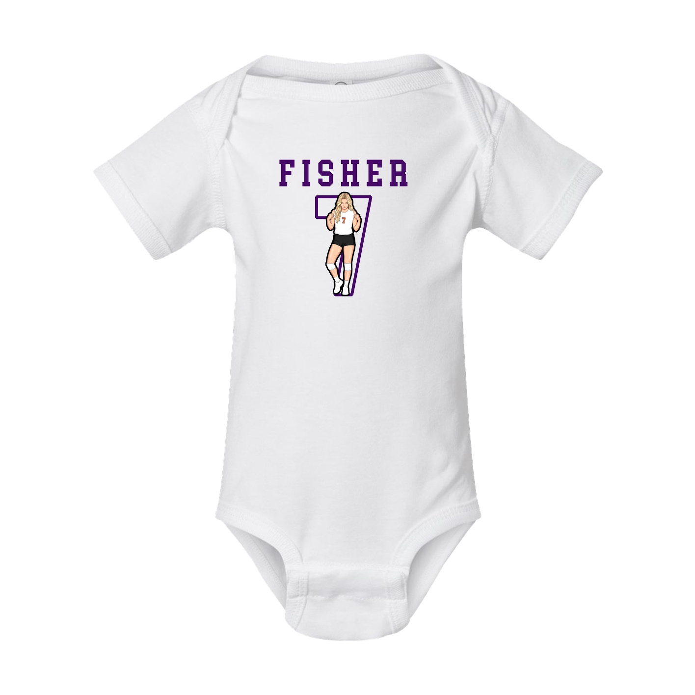 Baby Onesie — Shirsey in White