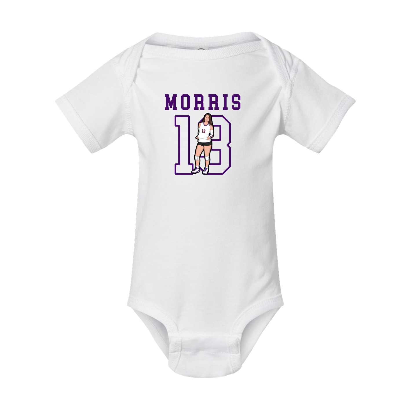 Baby Onesie — Shirsey in White
