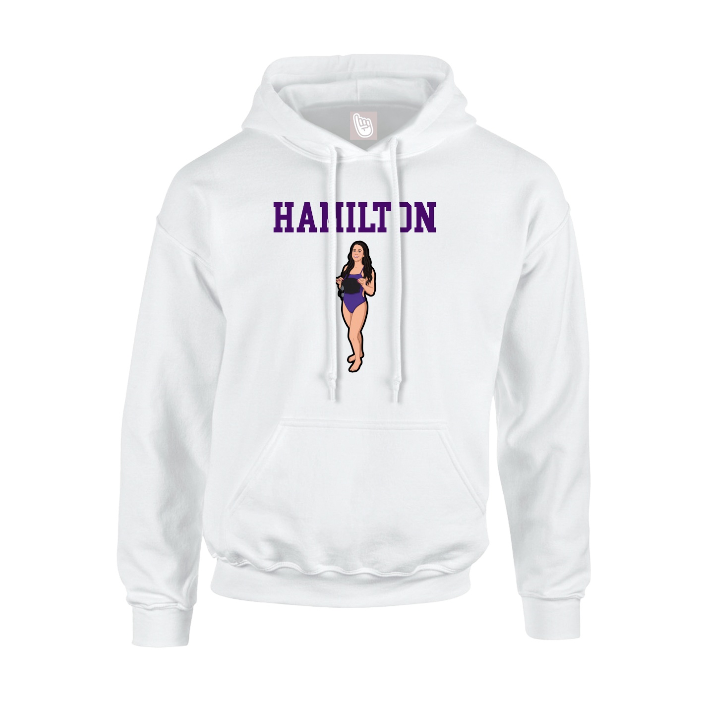 Youth Hoodie — Shirsey in White