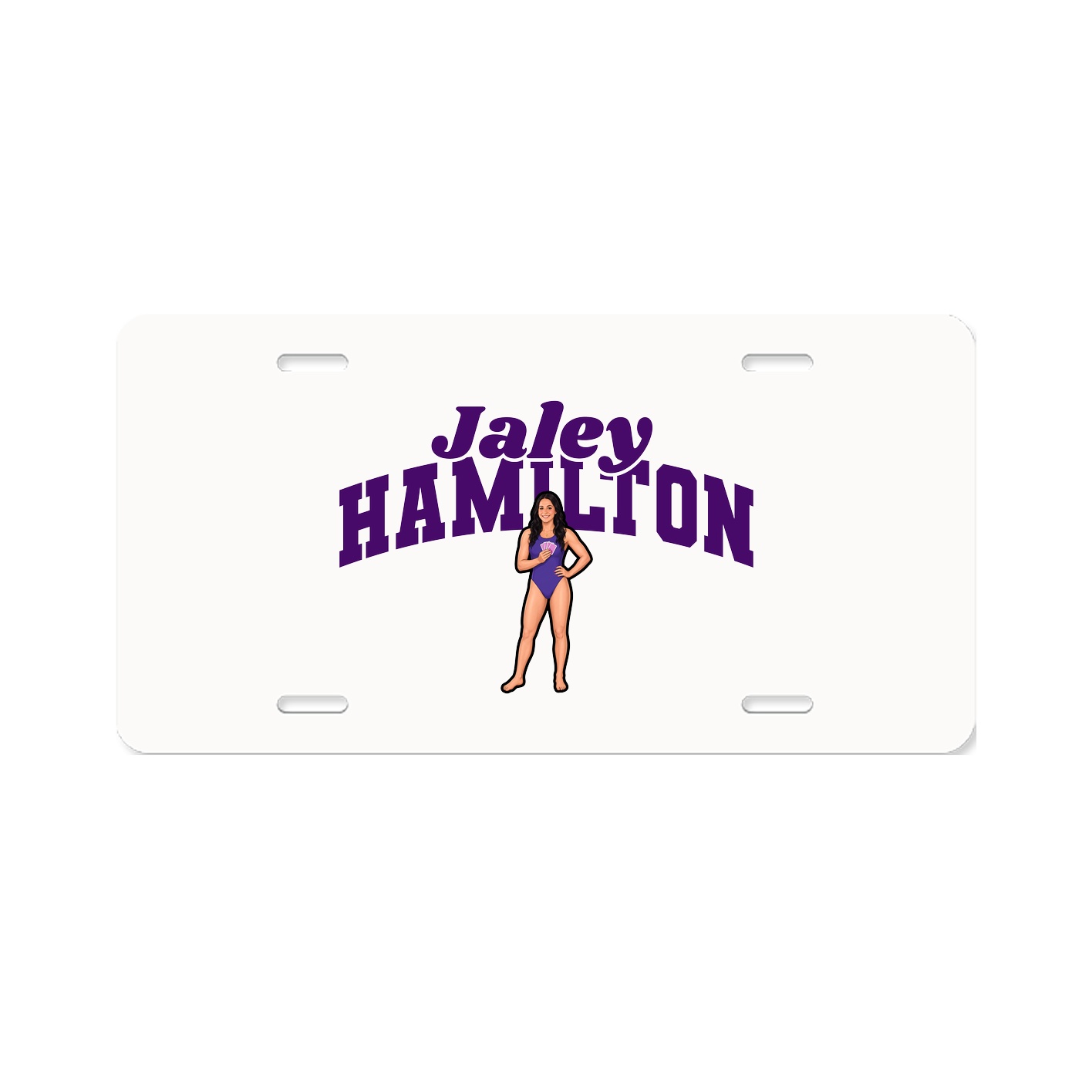 License Plate — Signature Arch in Classic