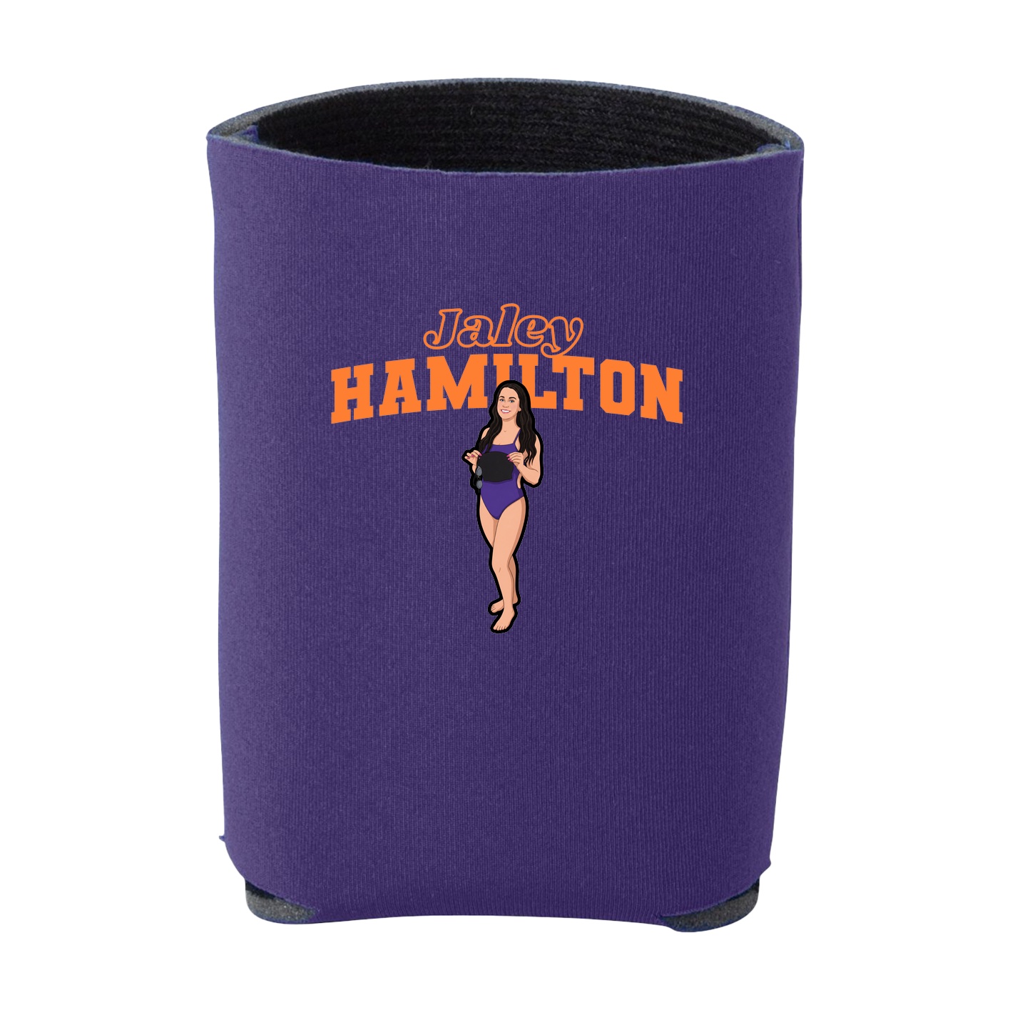 Can Holder — Name Arch in Purple