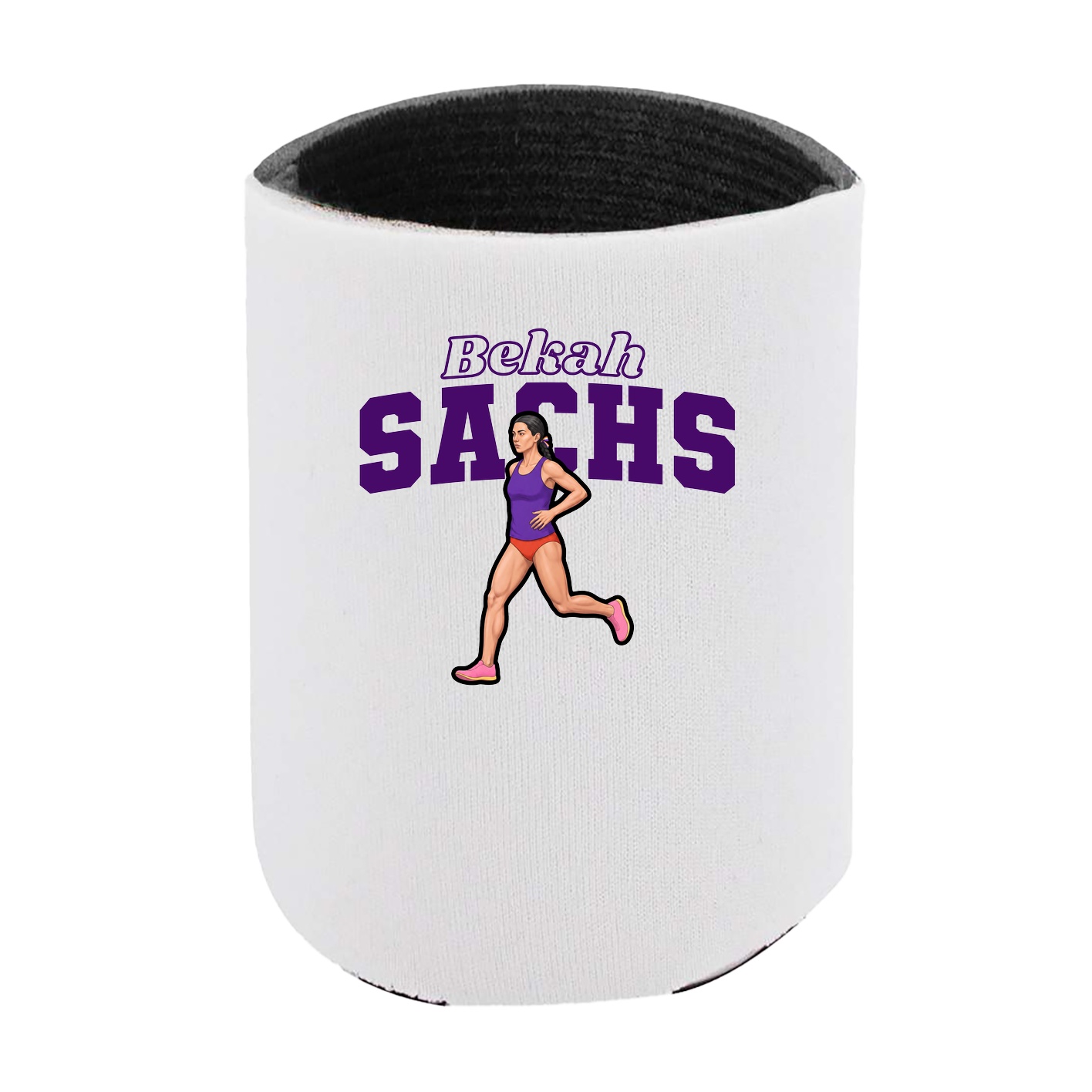 Can Holder — Name Arch in White
