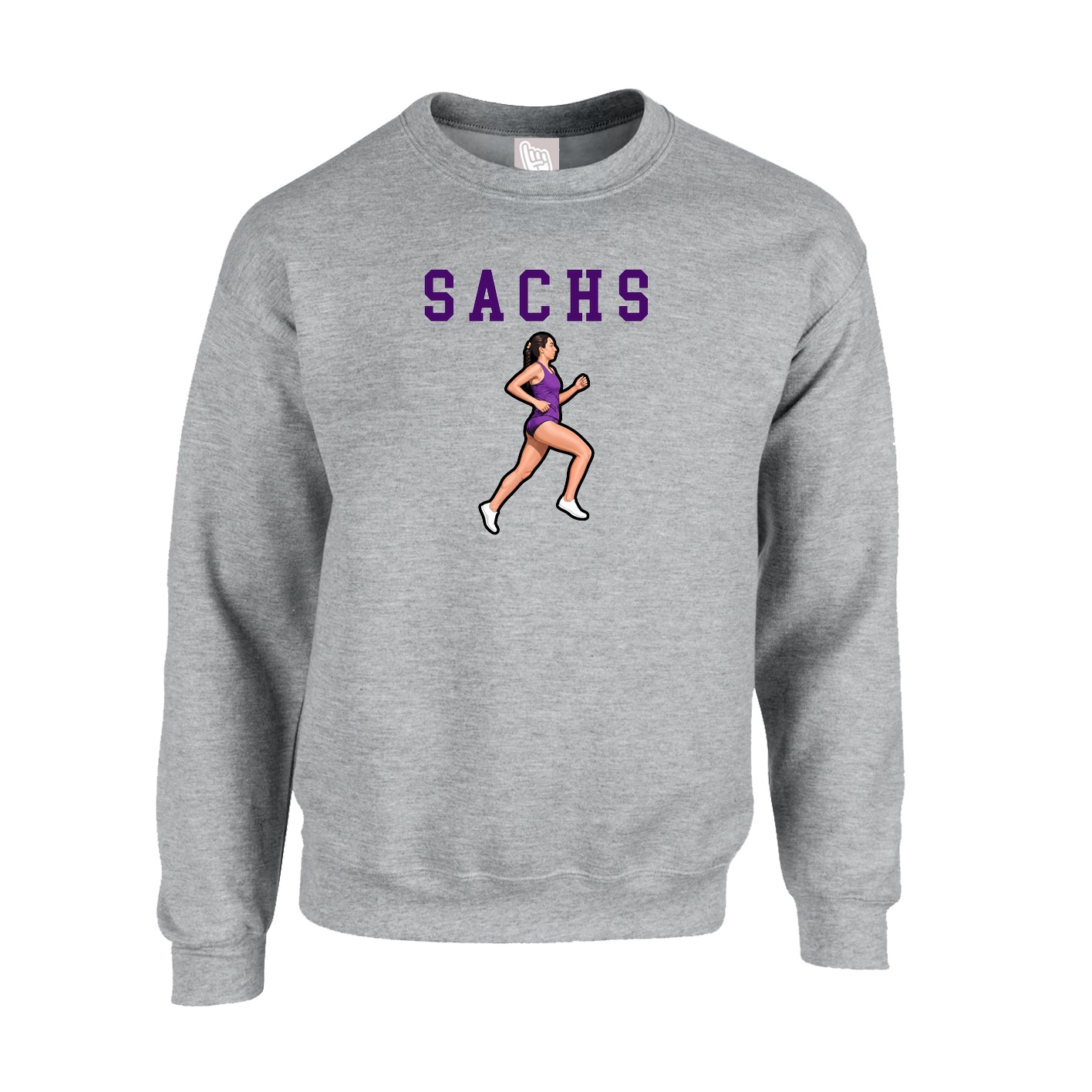 Fleece Crew — Shirsey in Grey