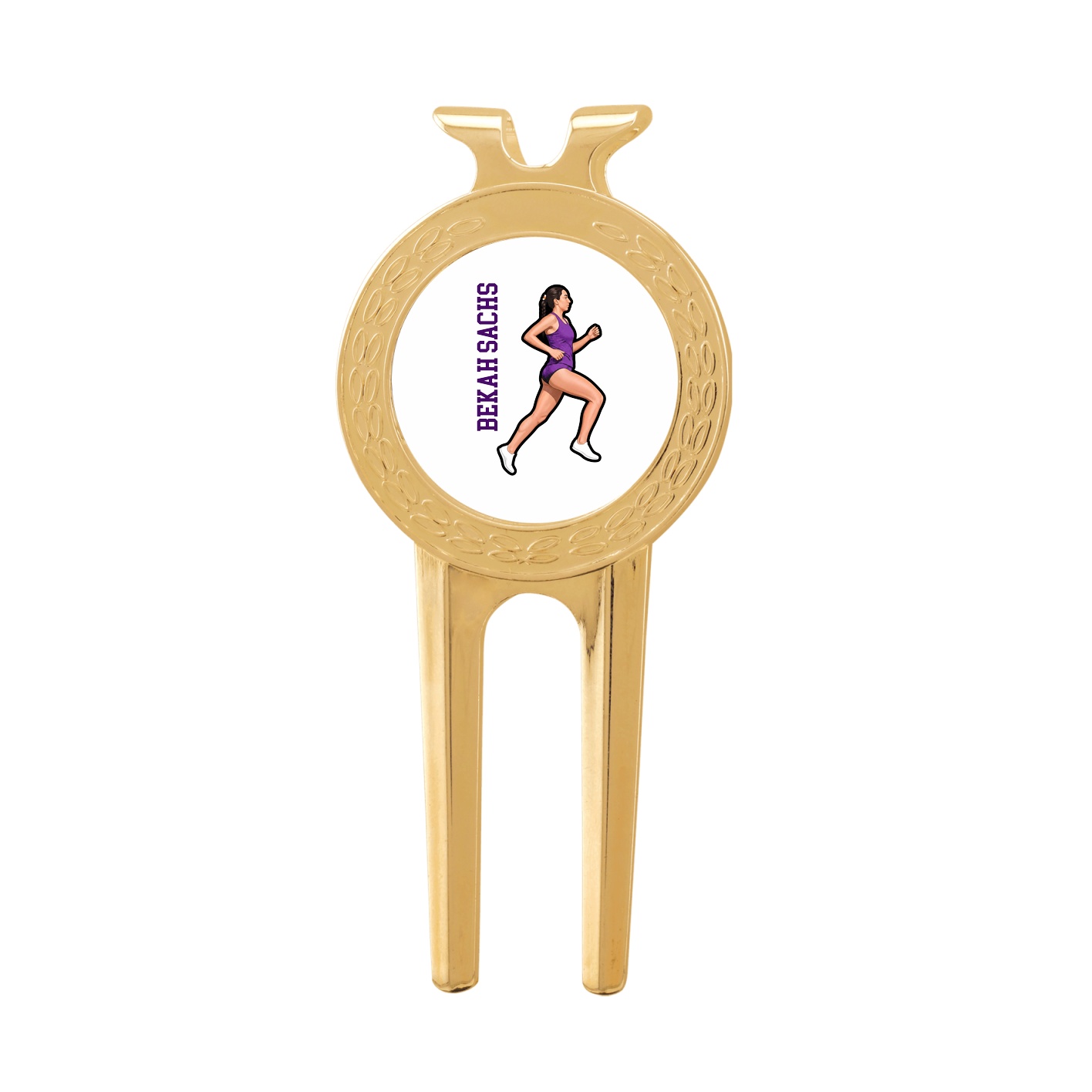 Divot Tool with Ball Marker — Name Vertical in Classic