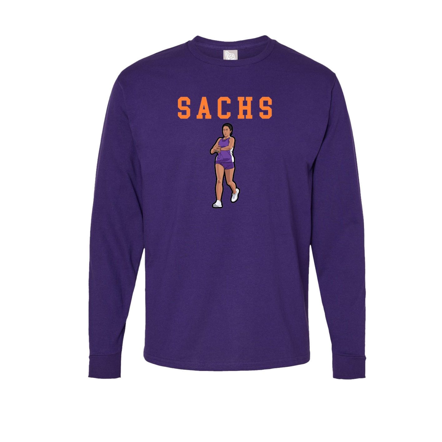 Long Sleeve Tee — Shirsey in Purple