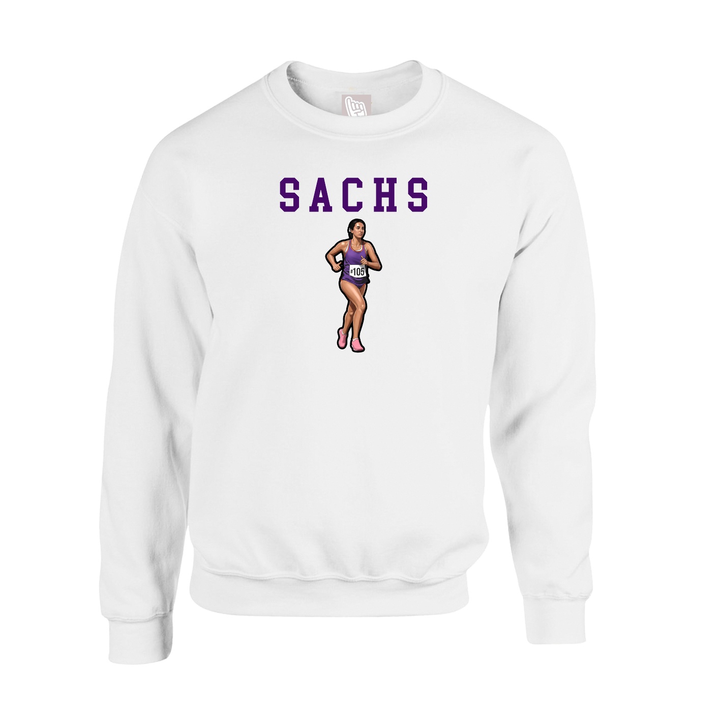 Fleece Crew — Shirsey in White