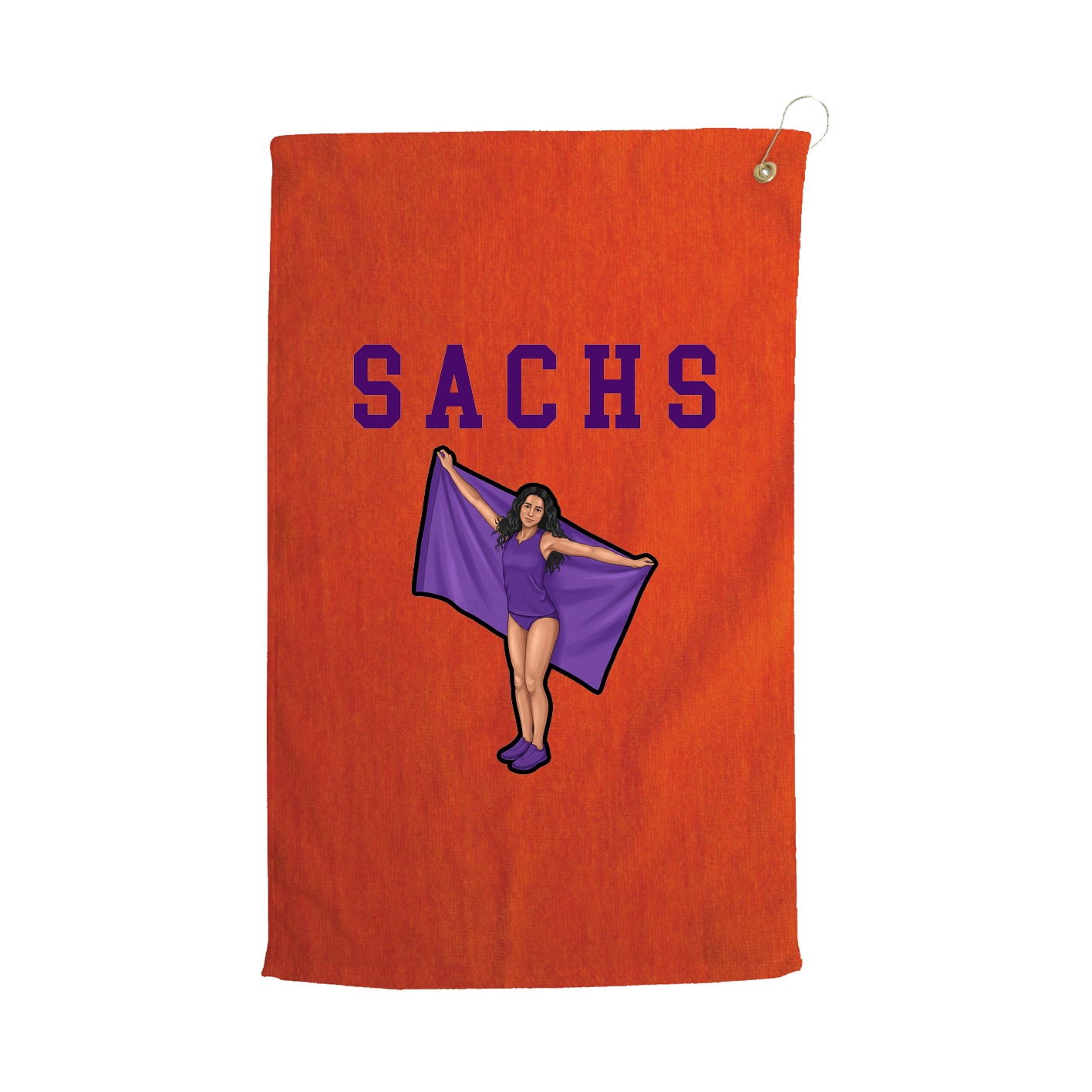 Golf Towel — Shirsey in Orange
