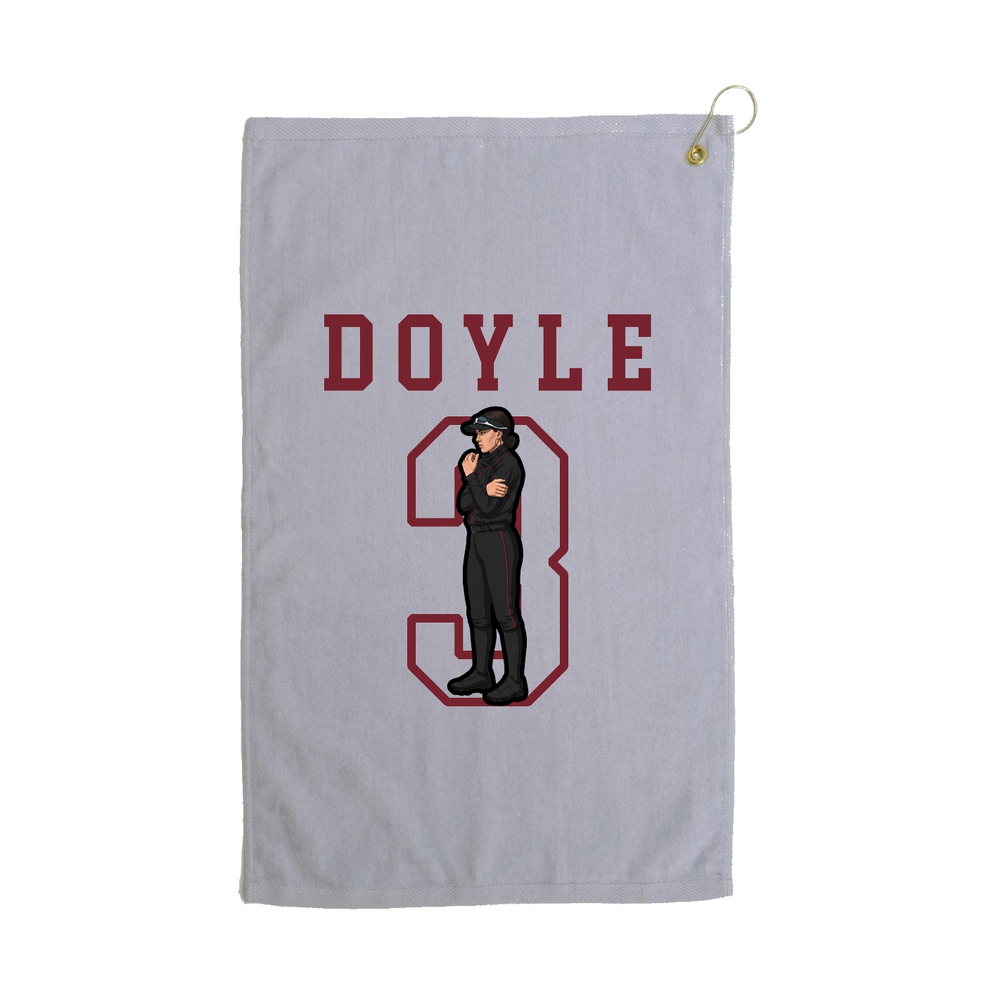 Golf Towel — Shirsey in Grey