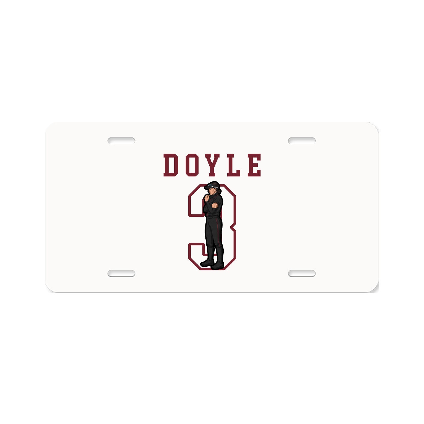 License Plate — Shirsey in Classic