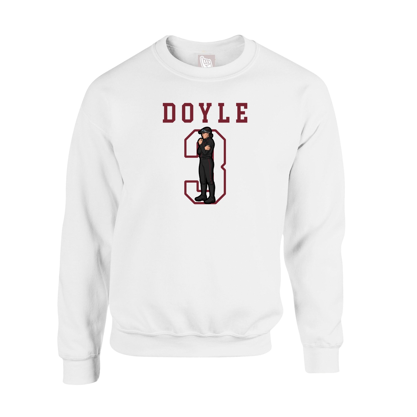Fleece Crew — Shirsey in White