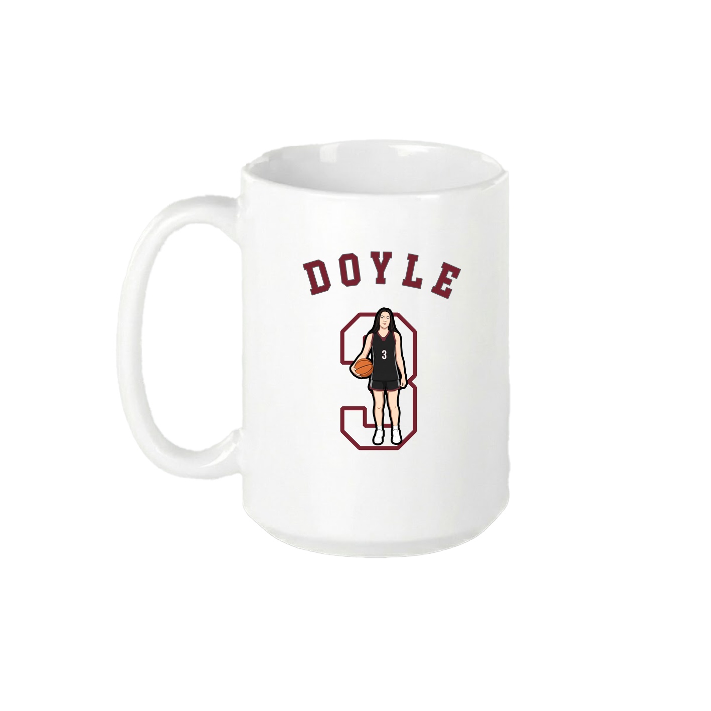 15oz Coffee Mug — Shirsey Arch in White