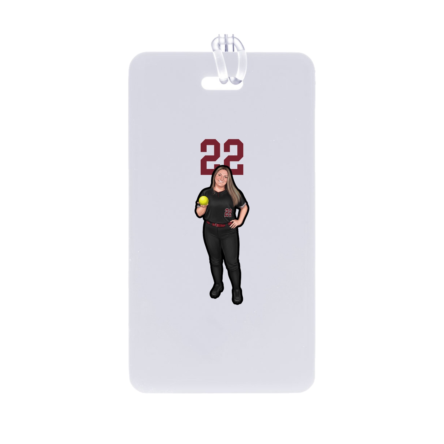 Bag Tag — Number Top in Classic