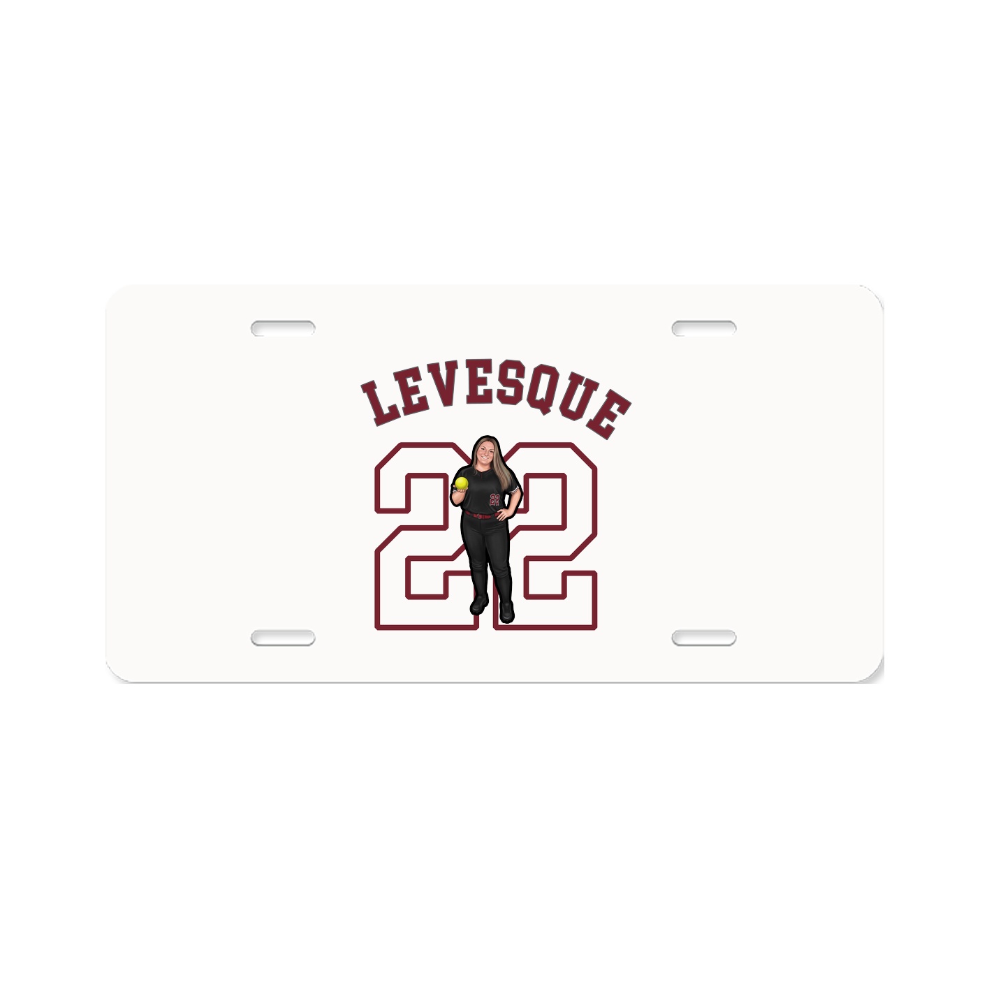 License Plate — Shirsey Arch in Classic