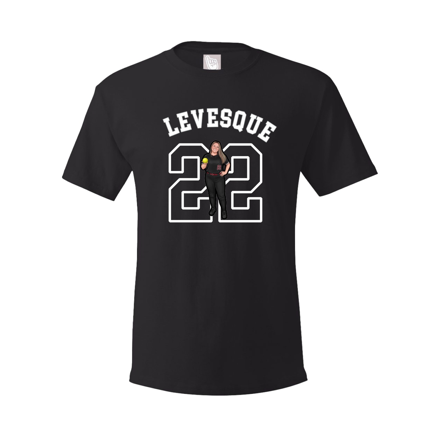 Tee — Shirsey Arch in Black