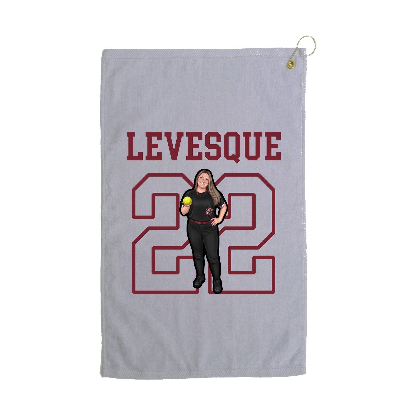 Golf Towel — Shirsey in Grey