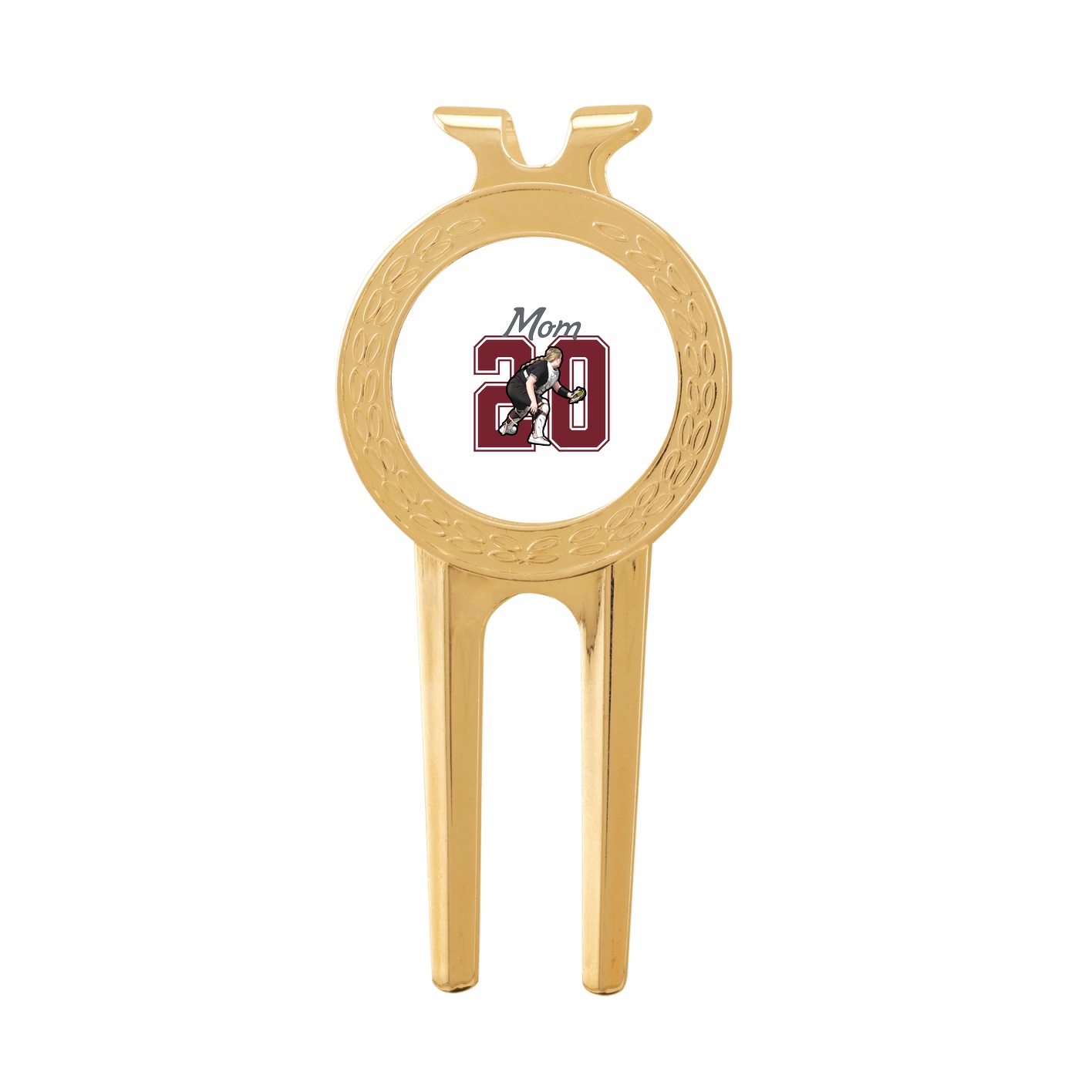 Divot Tool with Ball Marker — Mothers Day Shirsey in Classic
