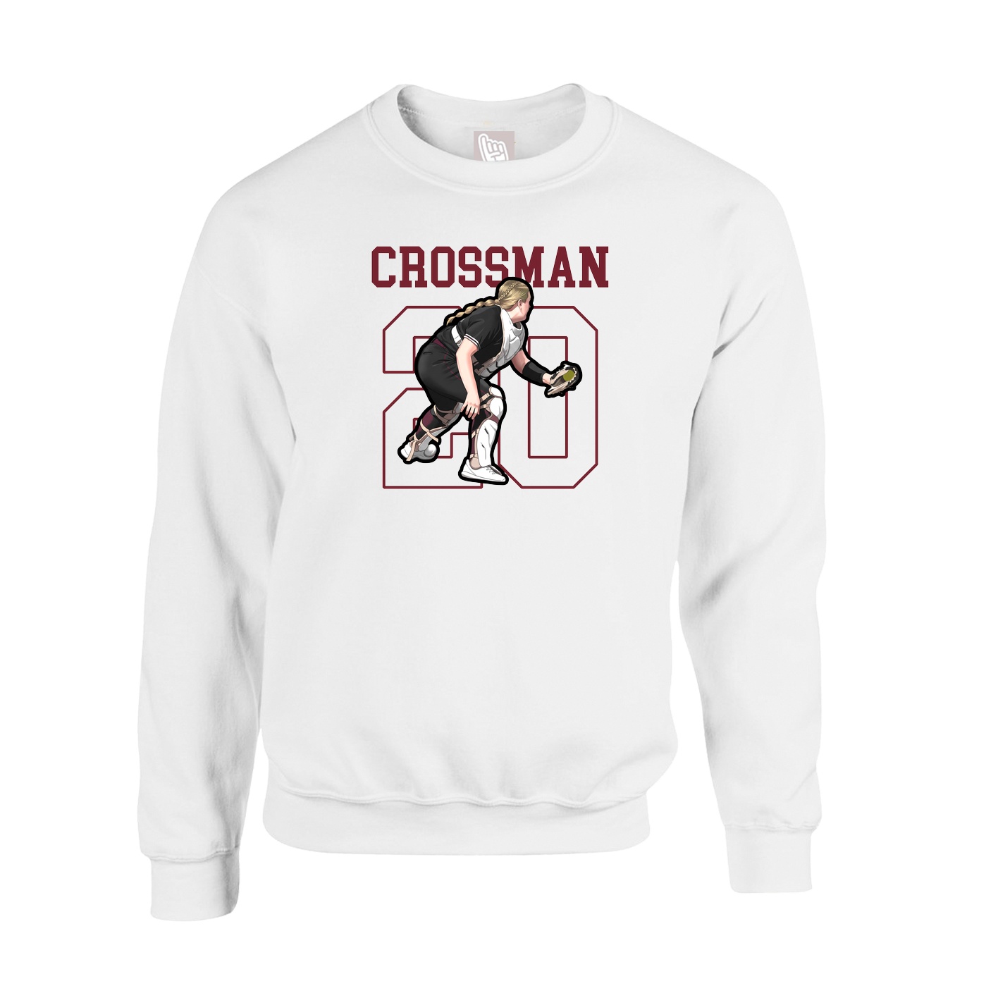 Fleece Crew — Shirsey in White