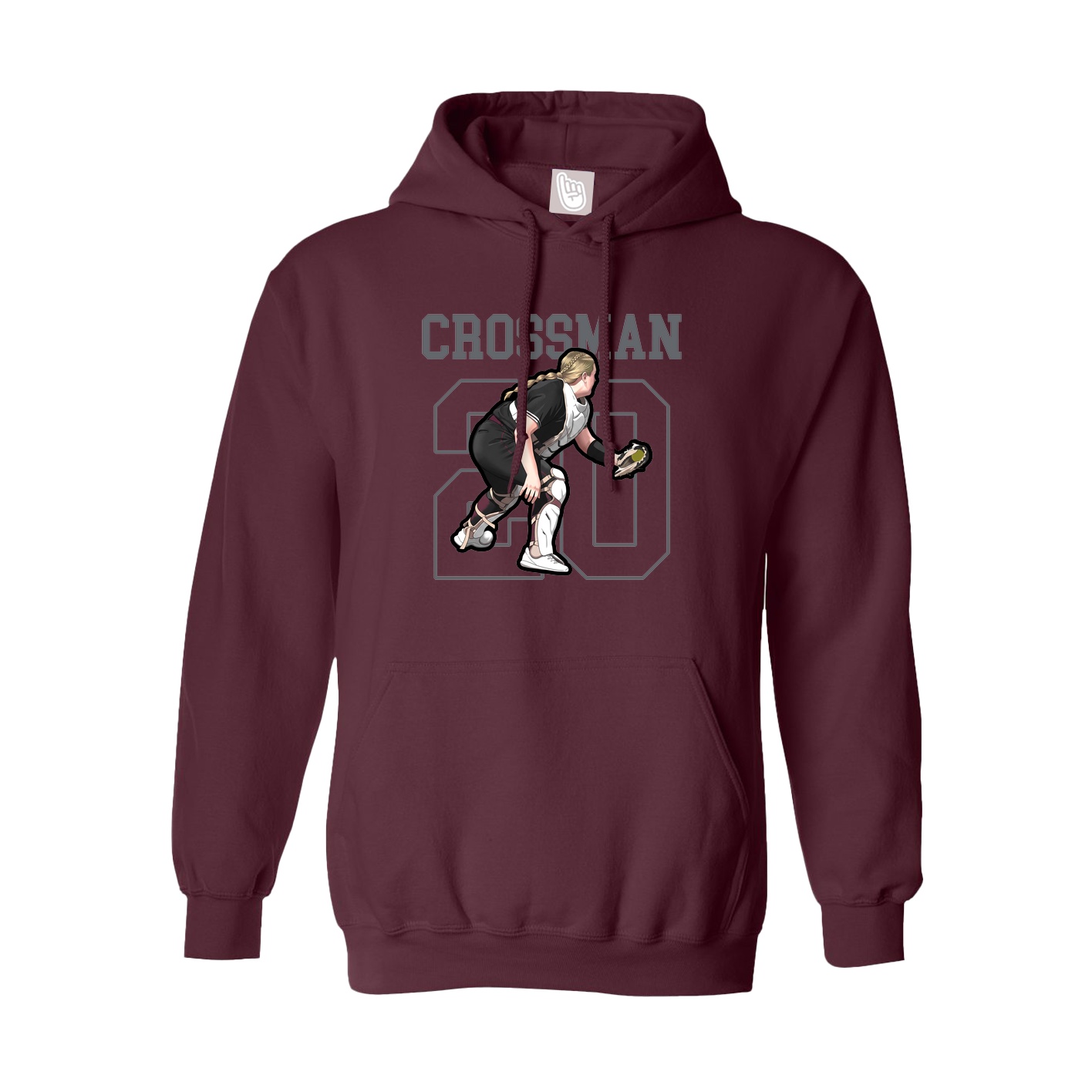 Youth Hoodie — Shirsey in Maroon