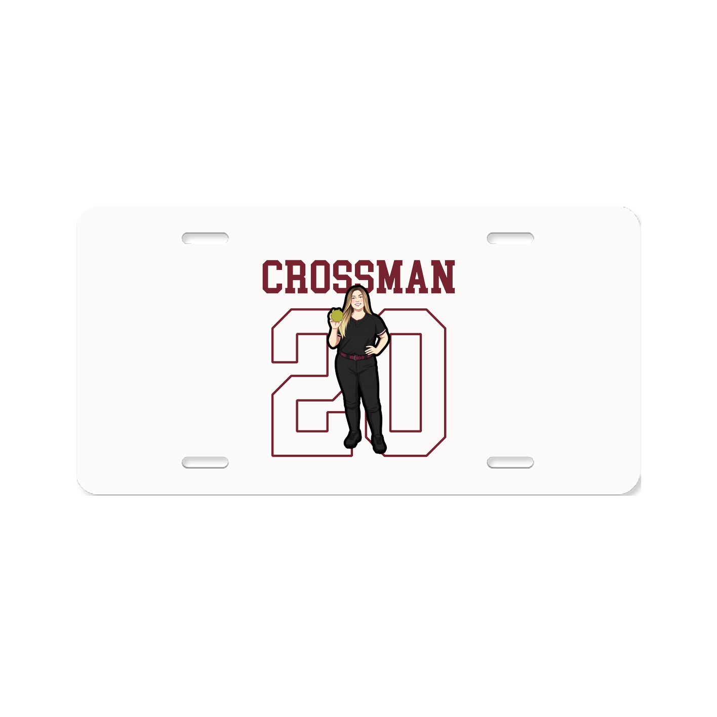License Plate — Shirsey in Classic