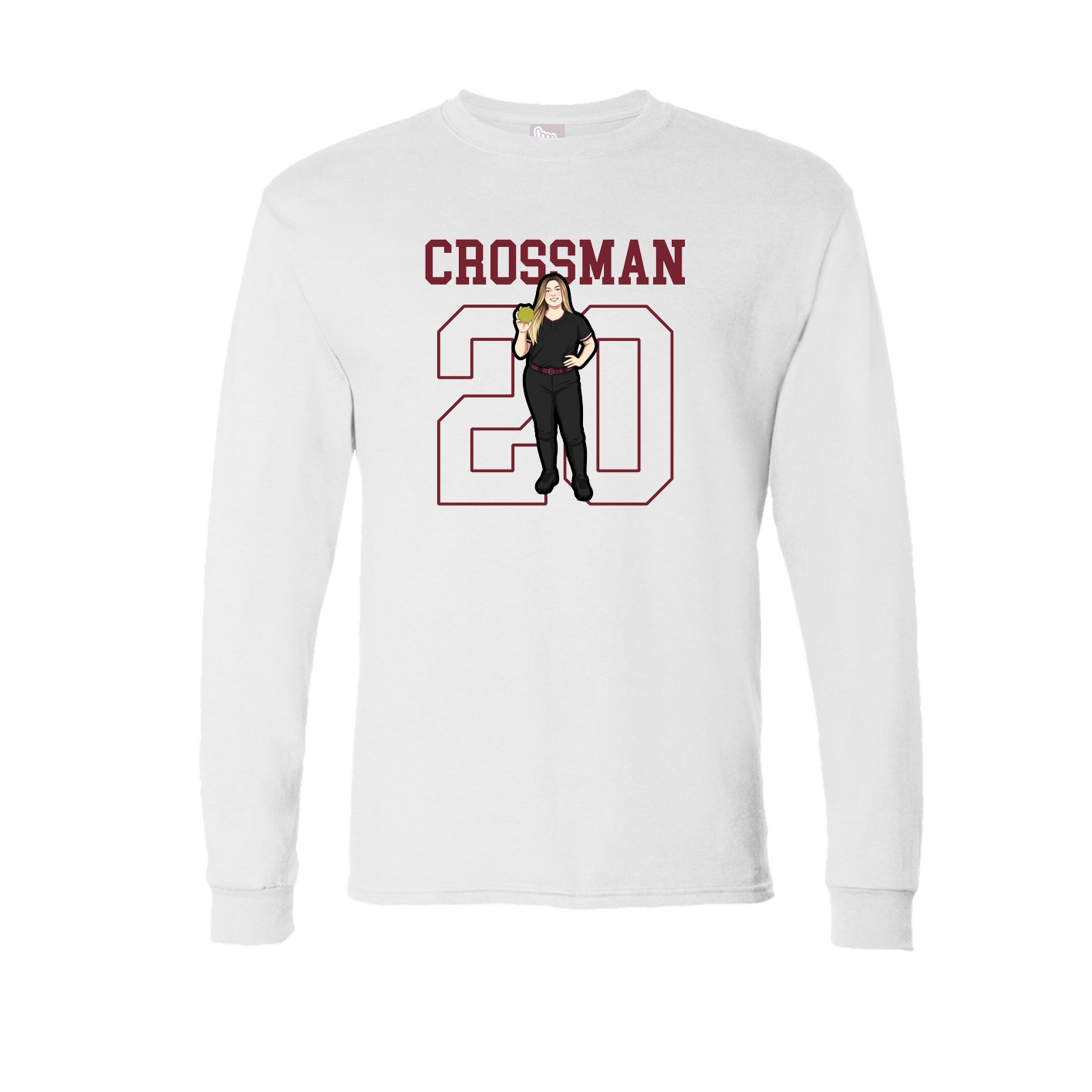 Long Sleeve Tee — Shirsey in White