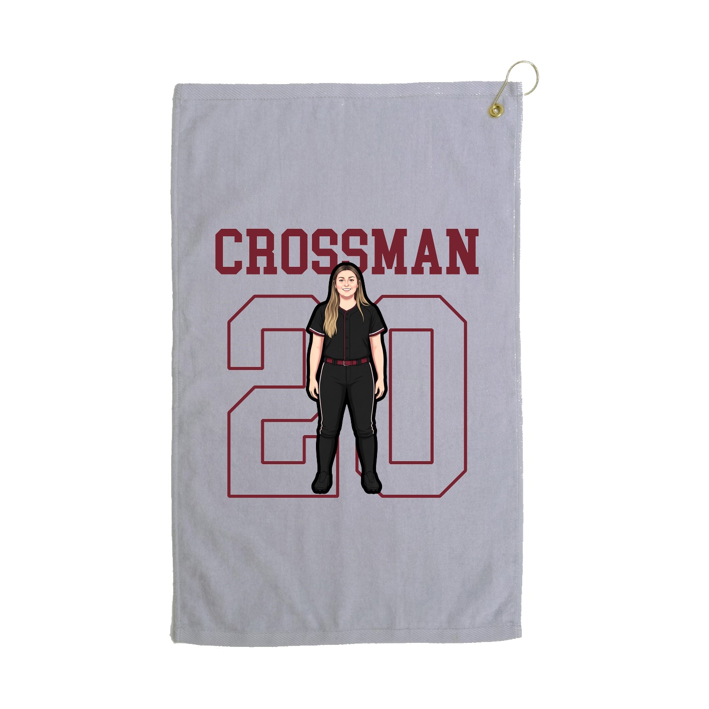 Golf Towel — Shirsey in Grey
