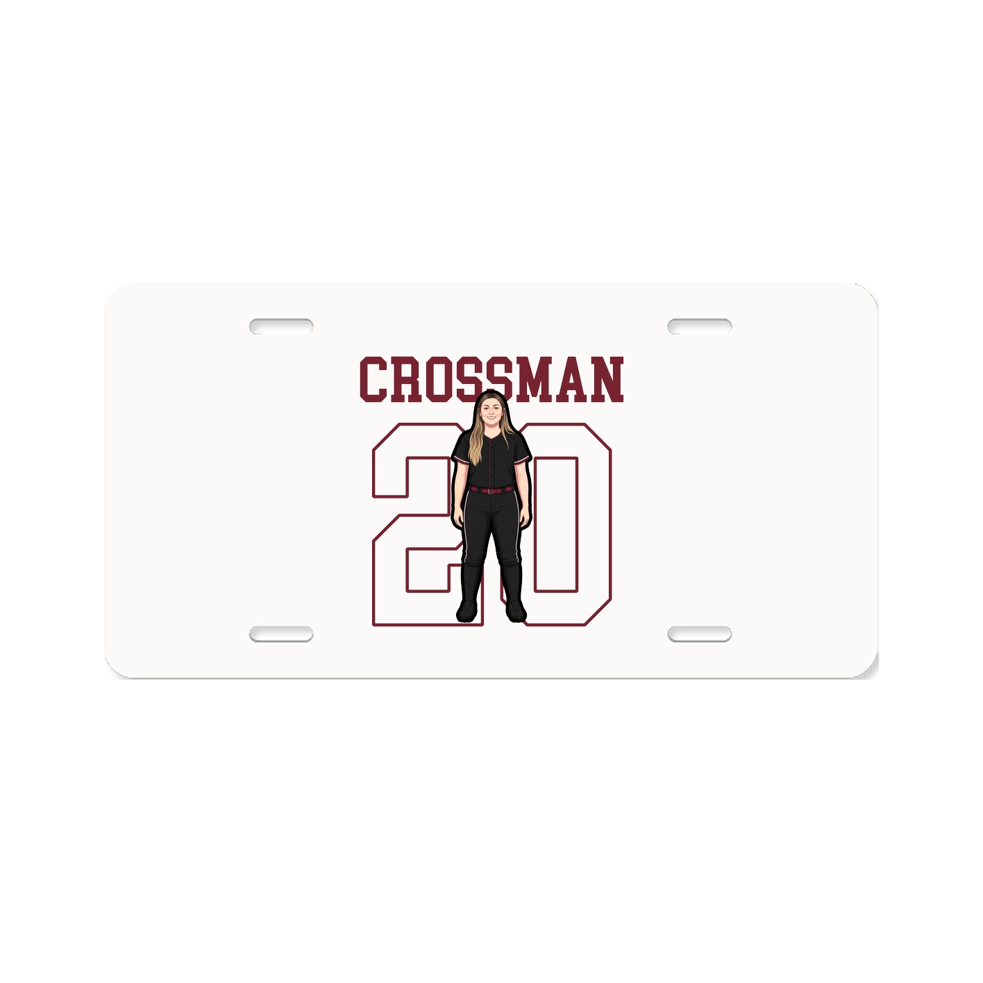 License Plate — Shirsey in Classic