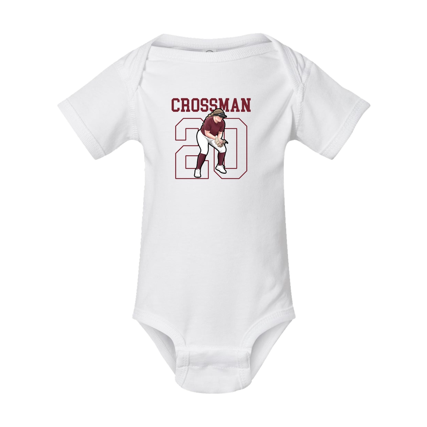 Baby Onesie — Shirsey in White