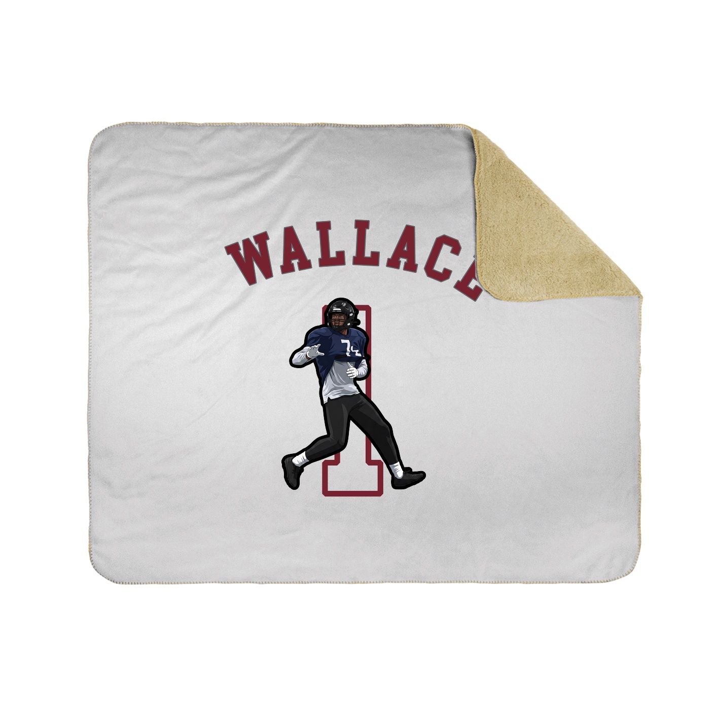 Throw Blanket — Shirsey Arch in White