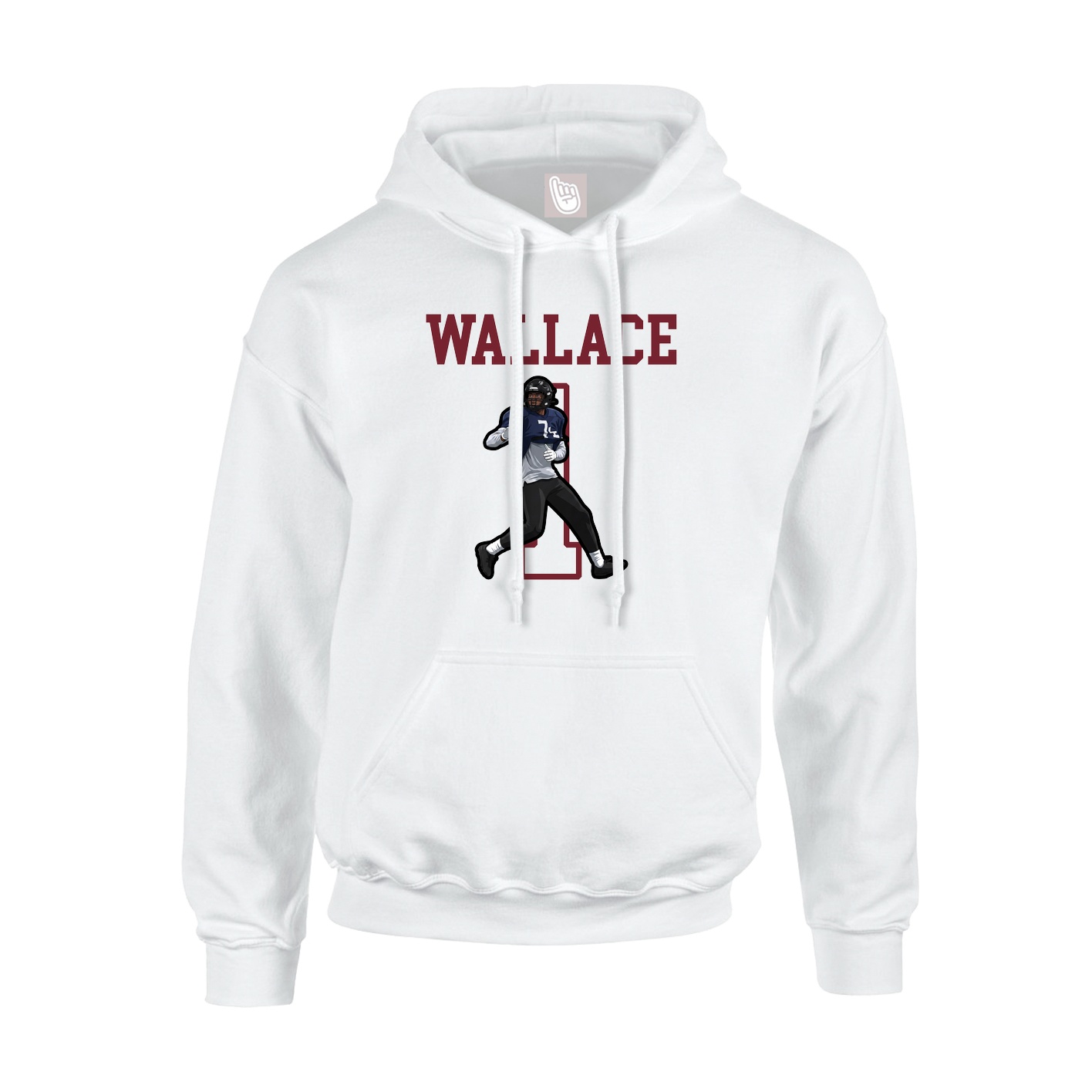 Youth Hoodie — Shirsey in White