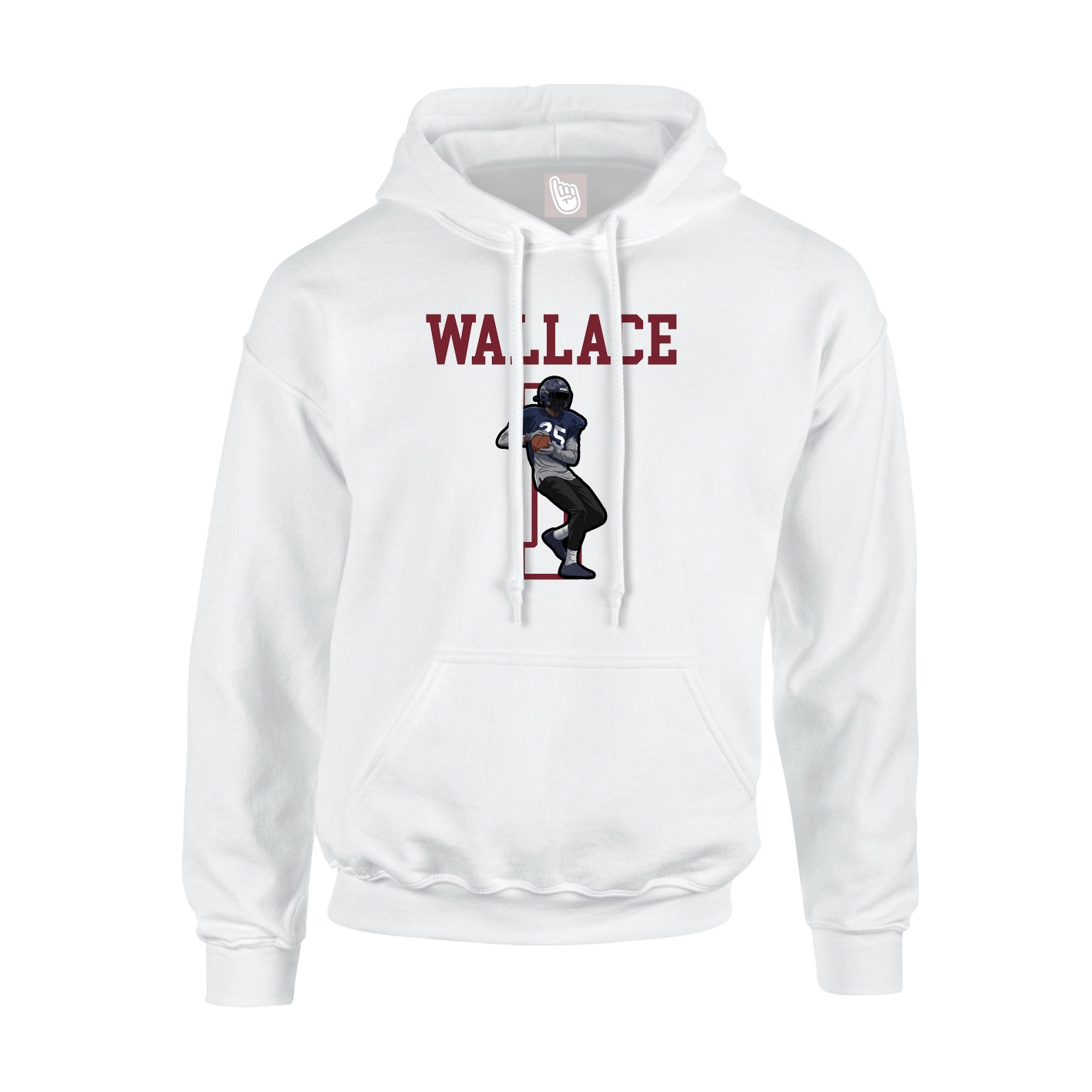 Youth Hoodie — Shirsey in White