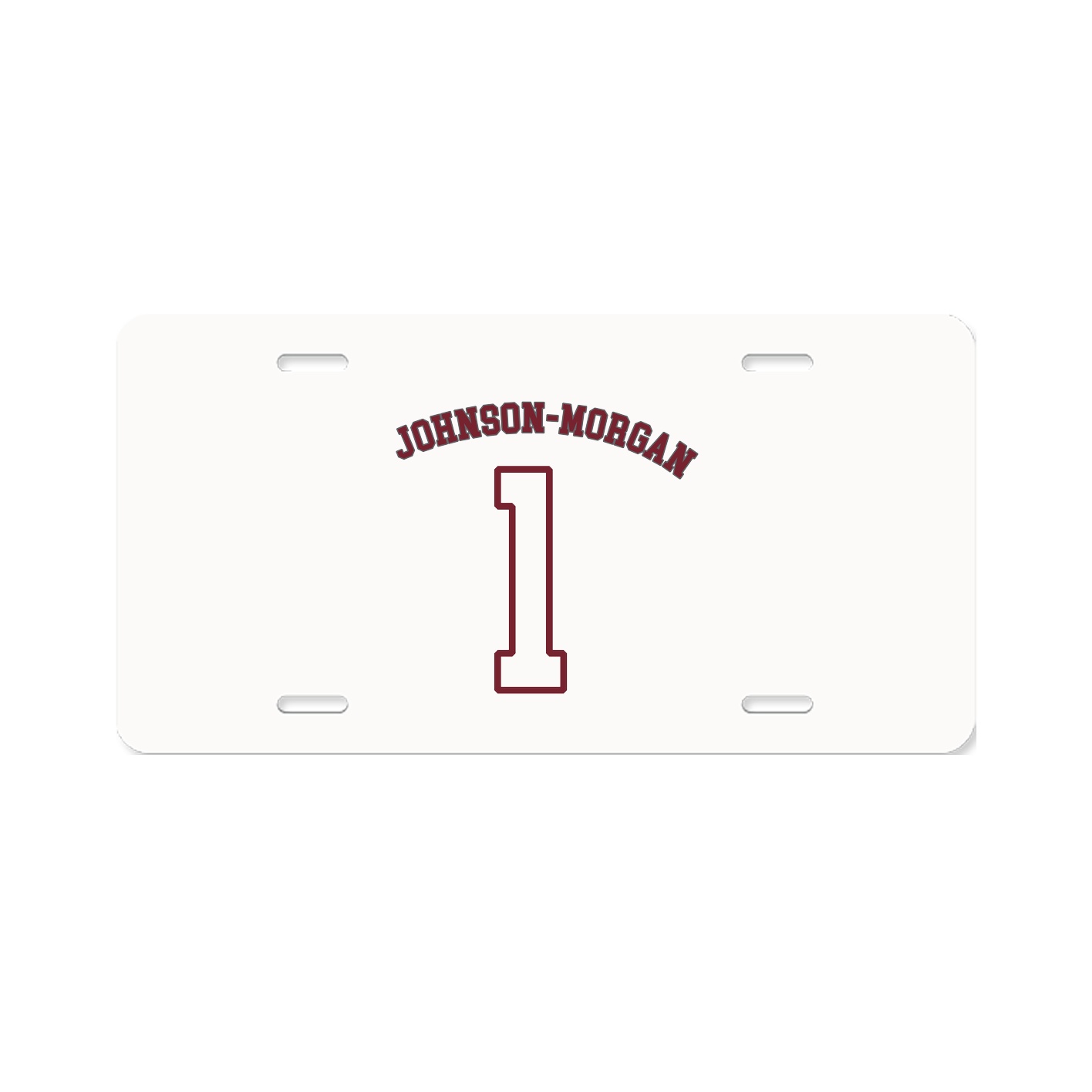 License Plate — Shirsey Arch in Classic