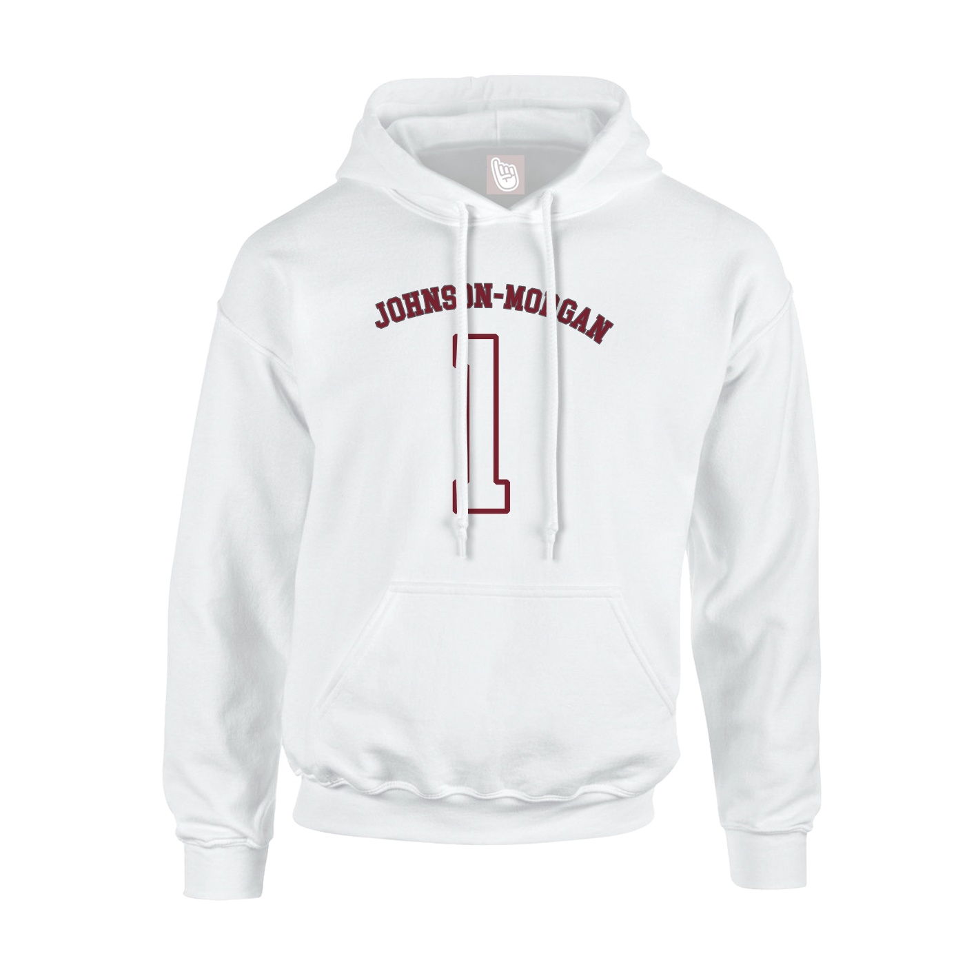 Hoodie — Shirsey Arch in White