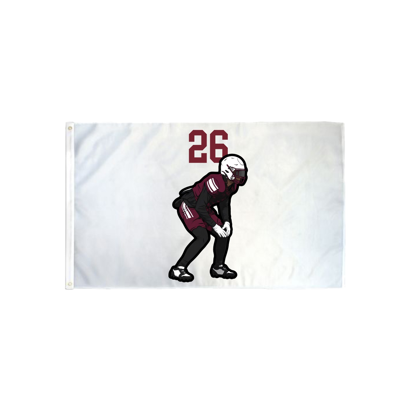 3x5 Flag — Number Top in Classic
