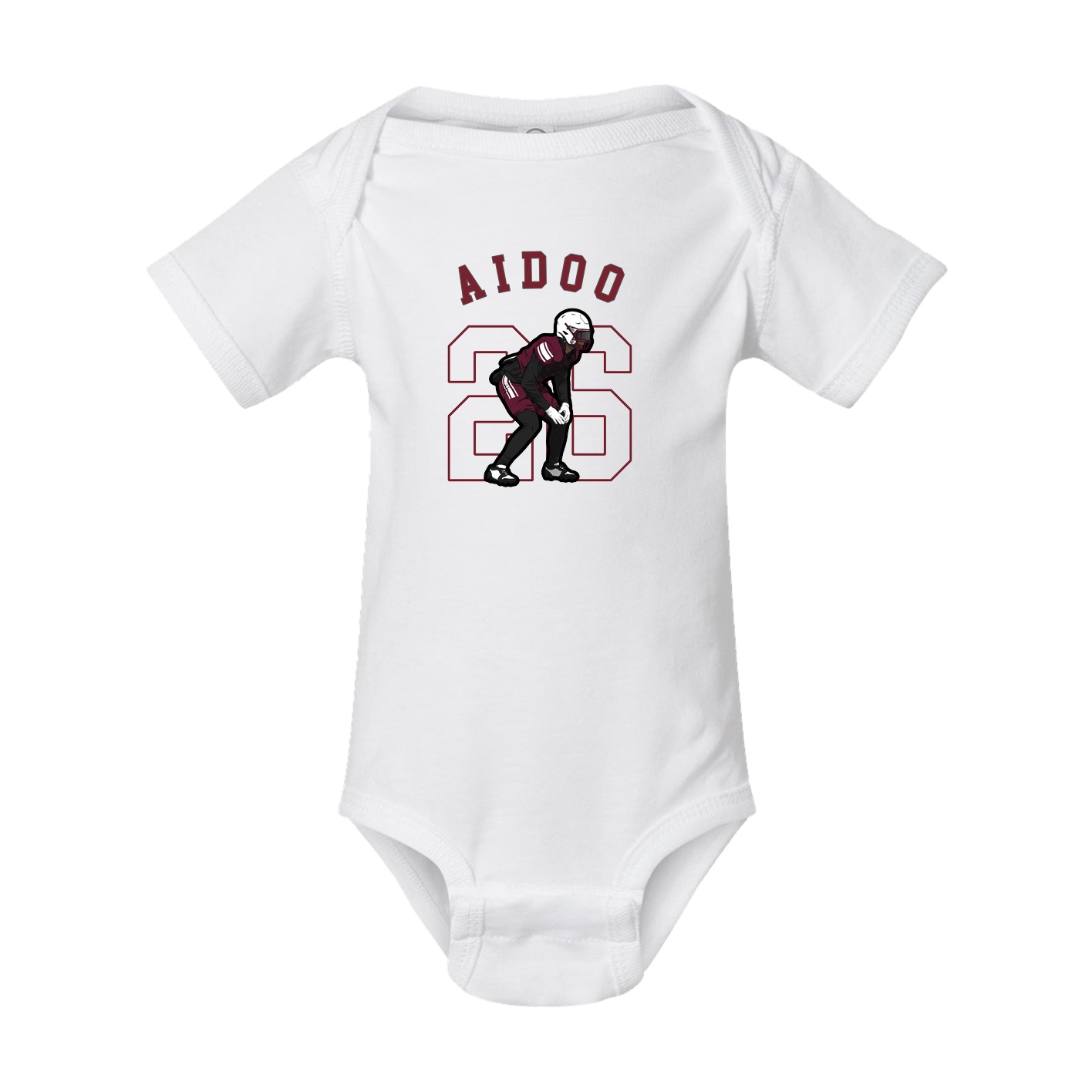 Baby Onesie — Shirsey Arch in White