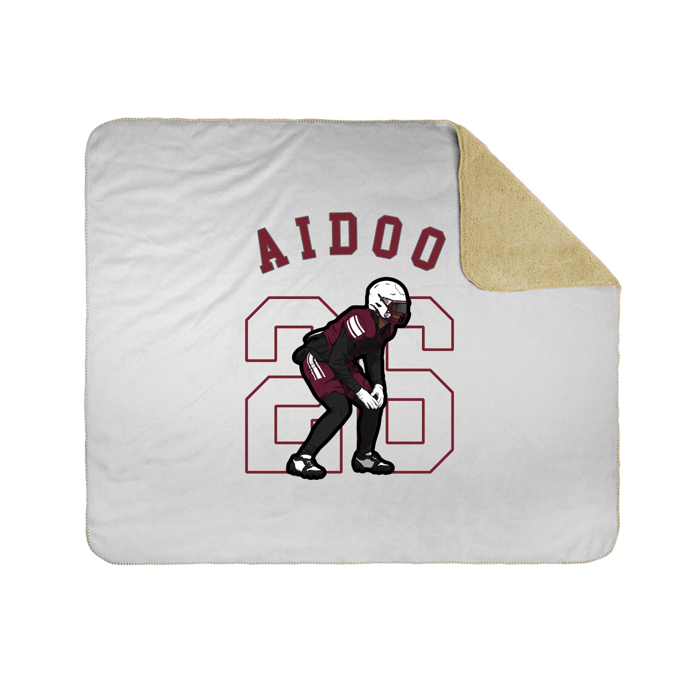 Throw Blanket — Shirsey Arch in White