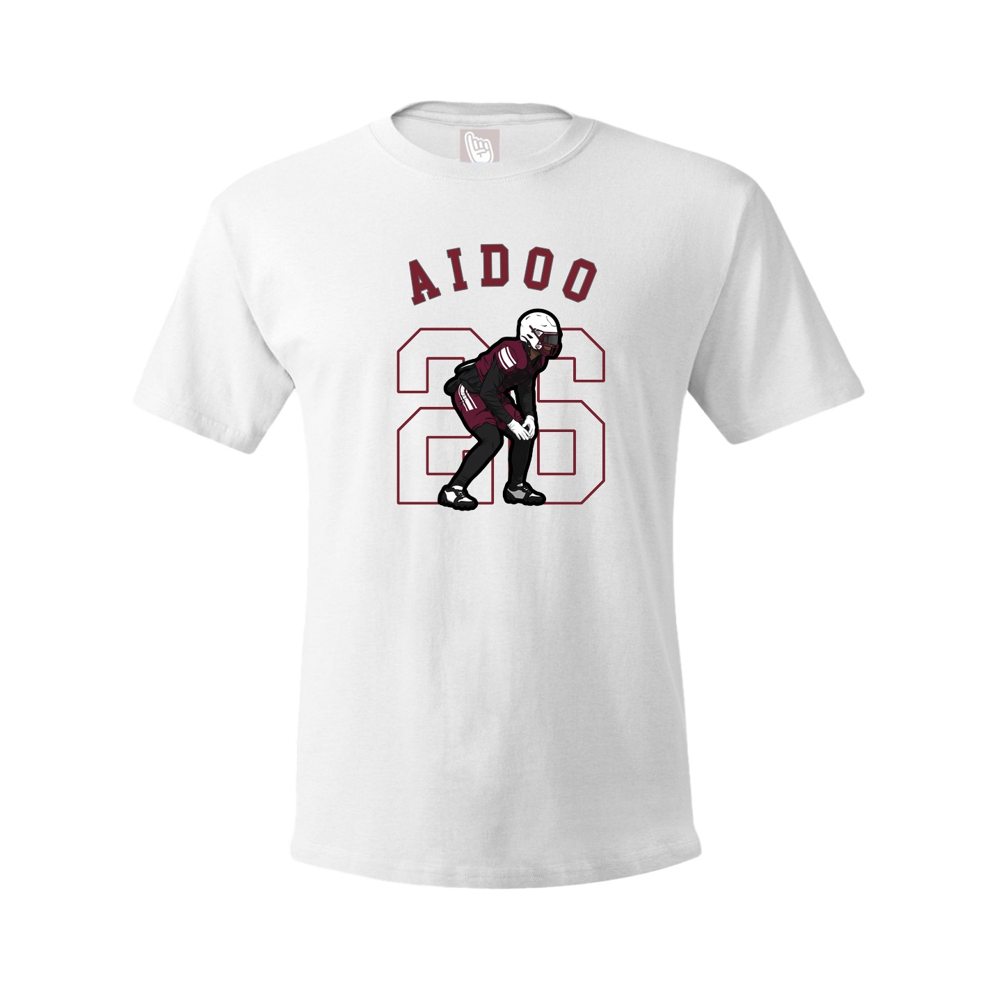Youth Tee — Shirsey Arch in White