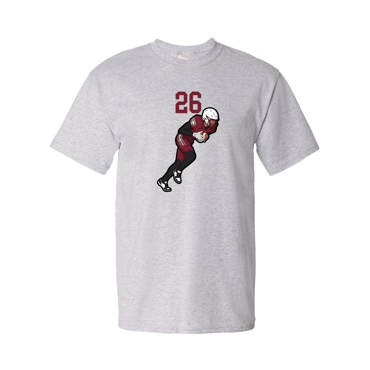 Tee — Number Top in Grey