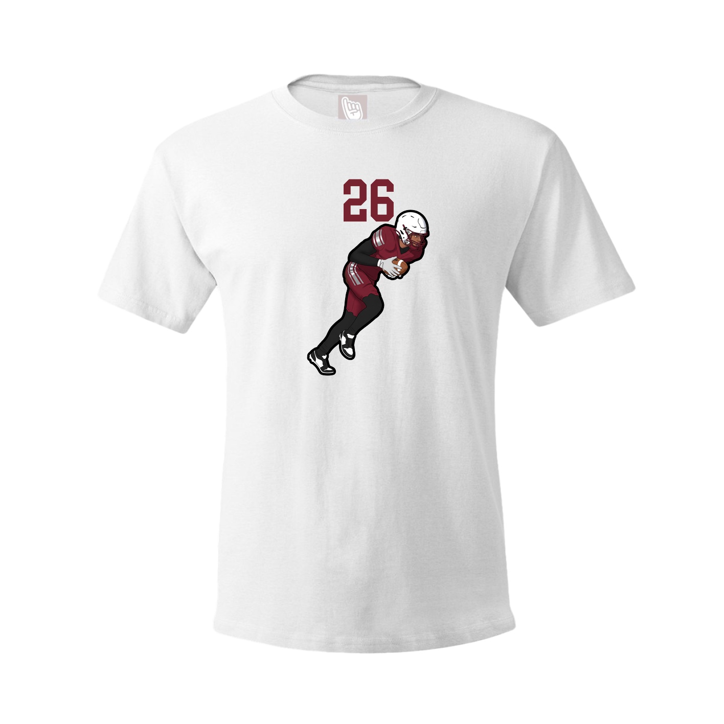 Tee — Number Top in White