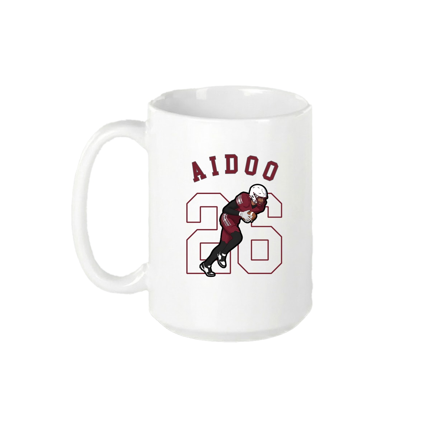 15oz Coffee Mug — Shirsey Arch in White