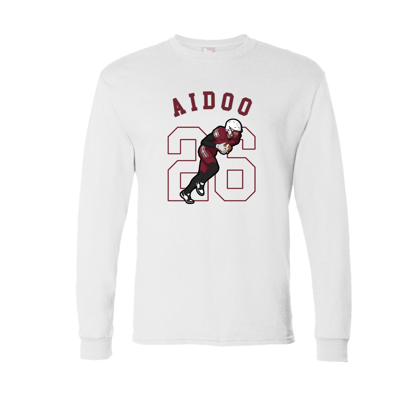 Long Sleeve Tee — Shirsey Arch in White