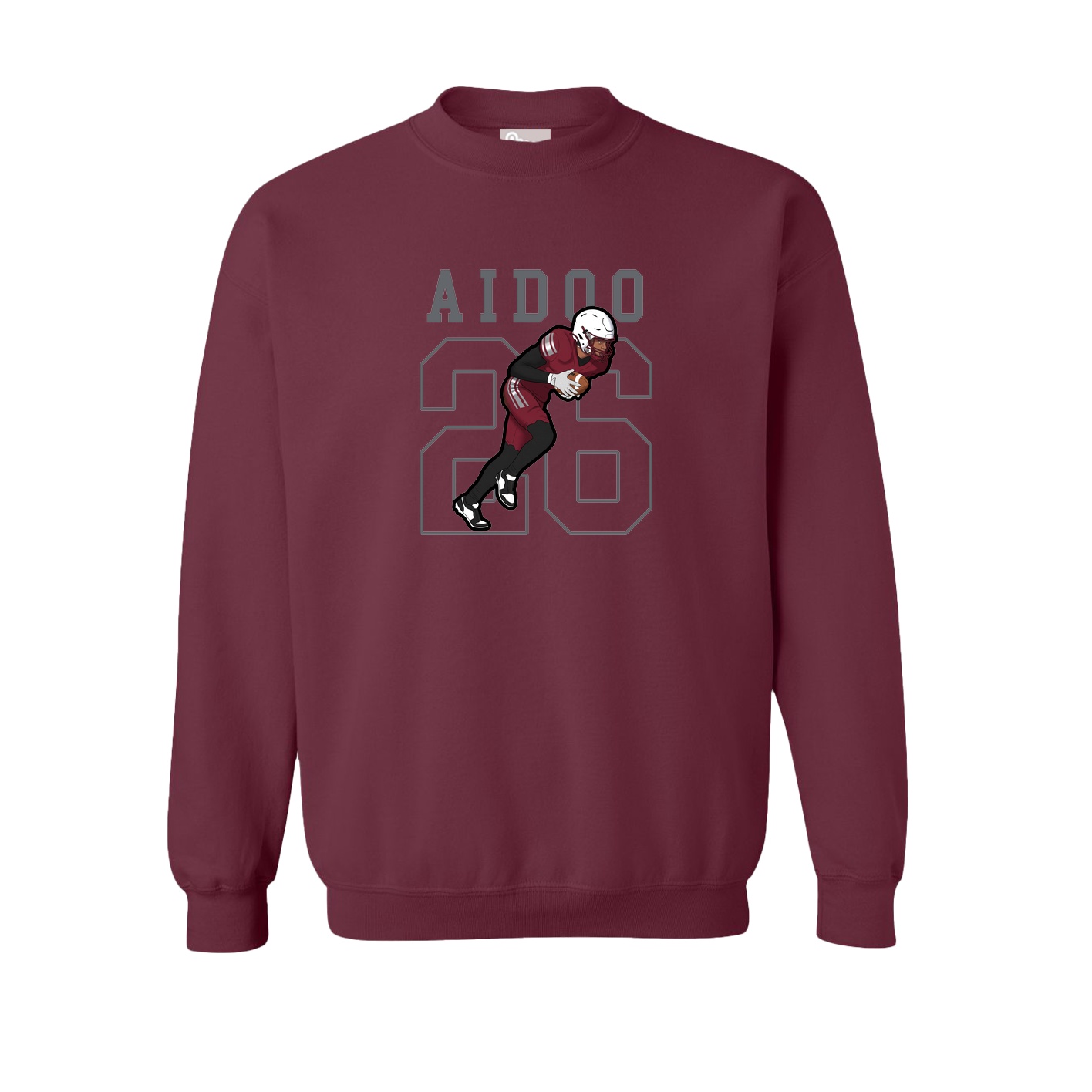 Fleece Crew — Shirsey in Maroon