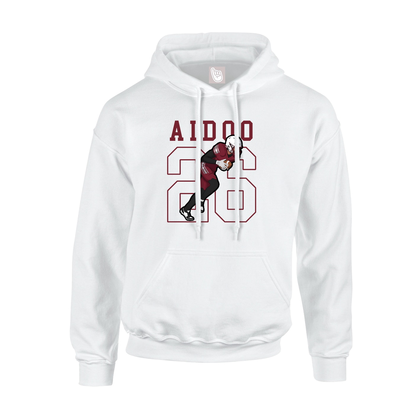 Youth Hoodie — Shirsey in White