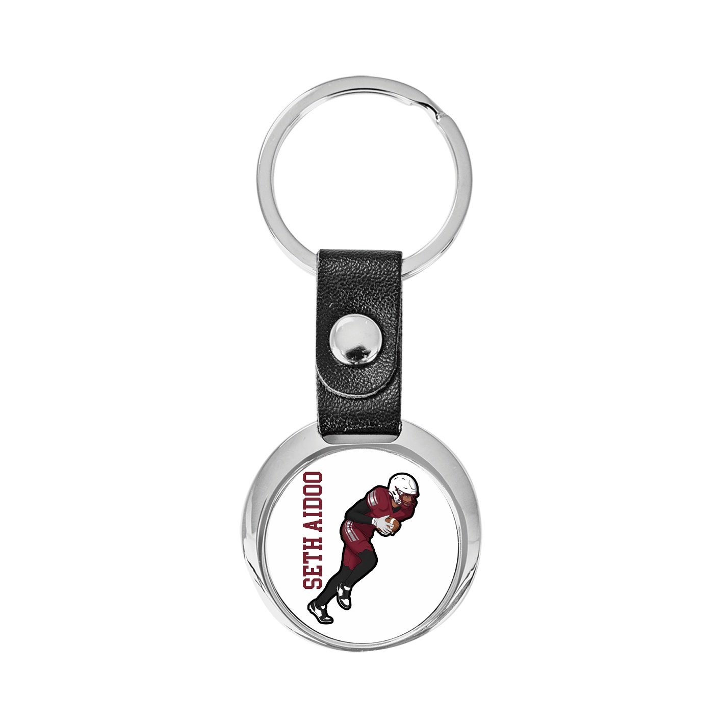 Key Chain — Name Vertical in Classic