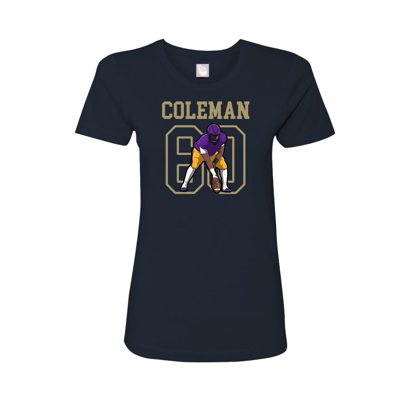 Fitted Women's Tee — Shirsey in Navy
