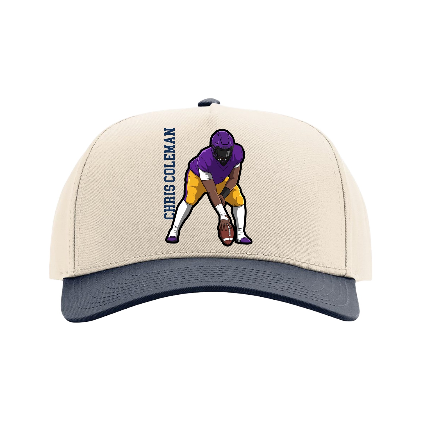 Full Fabric Five-Panel Champ Cap